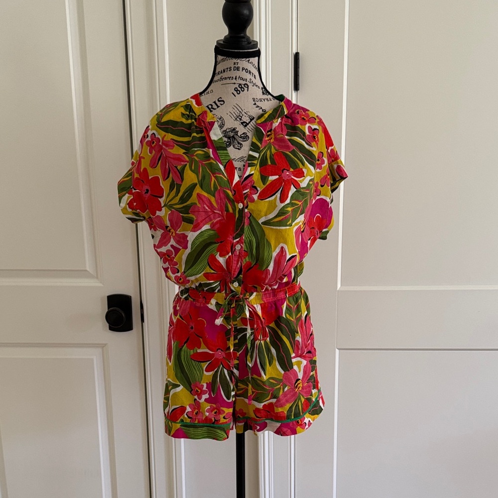 Floral Print Women's Top